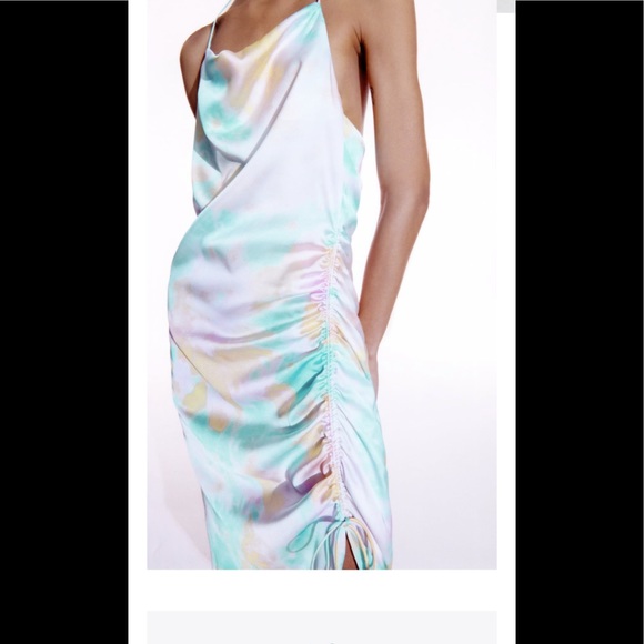 Zara Tie Dye slip dress - Picture 4 of 15